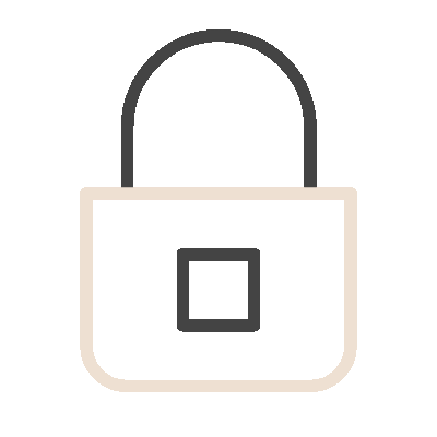 Wired outline 94 lock unlock hover locked